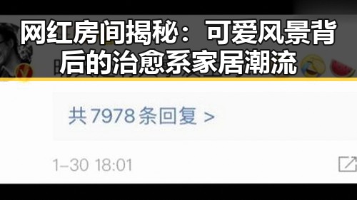 网红房间揭秘：可爱风景背后的治愈系家居潮流